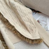 甘辛系ガールズ☆タヌキファー高級光沢ウールニットカーディガン | 17kg | 詳細画像12