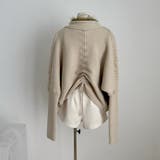 甘辛系ガールズ☆タヌキファー高級光沢ウールニットカーディガン | 17kg | 詳細画像3