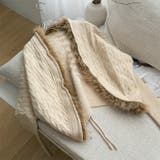 甘辛系ガールズ☆タヌキファー高級光沢ウールニットカーディガン | 17kg | 詳細画像4