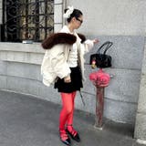 ユニセックス☆ストリート系厚手キルティング牛角ボタンファー付きパーカー | 17kg | 詳細画像5 