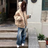 ユニセックス☆ストリート系厚手キルティング牛角ボタンファー付きパーカー | 17kg | 詳細画像25 