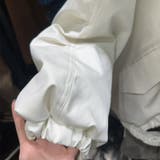 ユニセックス☆ストリート系厚手キルティング牛角ボタンファー付きパーカー | 17kg | 詳細画像34 