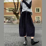 甘辛系ガールズ☆コーデュロイ七分丈パンツレトロオールドマネー風 | 17kg | 詳細画像11 