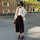 甘辛系ガールズ☆コーデュロイ七分丈パンツレトロオールドマネー風 | 17kg | 詳細画像15 