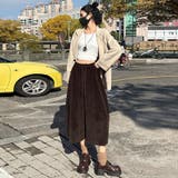 甘辛系ガールズ☆コーデュロイ七分丈パンツレトロオールドマネー風 | 17kg | 詳細画像19 
