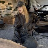 ユニセックス☆手作り色落ち加工ショート丈ライダースジャケットレザージャケット | 17kg | 詳細画像27