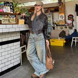 ユニセックス☆手作り色落ち加工ショート丈ライダースジャケットレザージャケット | 17kg | 詳細画像6