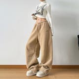 ユニセックス☆フリースパンツ裏起毛厚手 | 17kg | 詳細画像1 