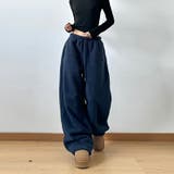 ユニセックス☆フリースパンツ裏起毛厚手 | 17kg | 詳細画像4 