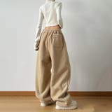 ユニセックス☆フリースパンツ裏起毛厚手 | 17kg | 詳細画像16 