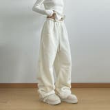 ユニセックス☆フリースパンツ裏起毛厚手 | 17kg | 詳細画像5 