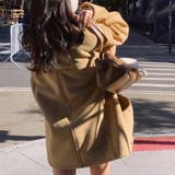 ゆるカワコーデ☆牛角ボタンミドル丈粒感ボアムートン風コート | 17kg | 詳細画像15