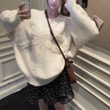 ゆるカワコーデ☆リボンニットこなれ感クルーネックセーター | 17kg | 詳細画像30 