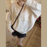 ゆるカワコーデ☆リボンニットこなれ感クルーネックセーター | 17kg | 詳細画像34 