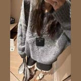 ゆるカワコーデ☆リボンニットこなれ感クルーネックセーター | 17kg | 詳細画像36 