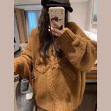 ゆるカワコーデ☆リボンニットこなれ感クルーネックセーター | 17kg | 詳細画像37 