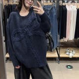ゆるカワコーデ☆リボンニットこなれ感クルーネックセーター | 17kg | 詳細画像39 