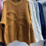 ゆるカワコーデ☆リボンニットこなれ感クルーネックセーター | 17kg | 詳細画像40 