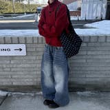 ユニセックス☆ヴィンテージ加工ワイドデニムパンツ | 17kg | 詳細画像51 