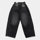 ユニセックス☆ヴィンテージ加工ワイドデニムパンツ | 17kg | 詳細画像63 