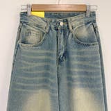 ユニセックス☆ヴィンテージ加工ワイドデニムパンツ | 17kg | 詳細画像75 