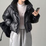 大人っぽく洗練された☆PUレザー中綿ジャケットショート丈アウター | 17kg | 詳細画像16 