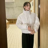 ホワイト | 大人っぽく洗練された☆PUレザー中綿ジャケットショート丈アウター | 17kg