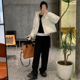 大人っぽく洗練された☆PUレザー中綿ジャケットショート丈アウター | 17kg | 詳細画像9