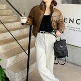 大人っぽく洗練された☆PUレザー中綿ジャケットショート丈アウター | 17kg | 詳細画像14