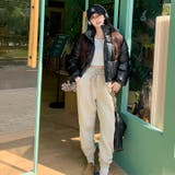 大人っぽく洗練された☆PUレザー中綿ジャケットショート丈アウター | 17kg | 詳細画像16