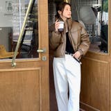 大人っぽく洗練された☆PUレザー中綿ジャケットショート丈アウター | 17kg | 詳細画像21