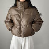 大人っぽく洗練された☆PUレザー中綿ジャケットショート丈アウター | 17kg | 詳細画像7 