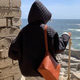 ミレニアル学園風☆軽量パフ菱形キルティングフード付き中綿ジャケット保温アウター | 17kg | 詳細画像19 