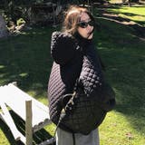 ミレニアル学園風☆軽量パフ菱形キルティングフード付き中綿ジャケット保温アウター | 17kg | 詳細画像15