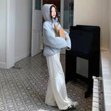 ミレニアル学園風☆軽量パフ菱形キルティングフード付き中綿ジャケット保温アウター | 17kg | 詳細画像19