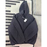 ミレニアル学園風☆軽量パフ菱形キルティングフード付き中綿ジャケット保温アウター | 17kg | 詳細画像45 