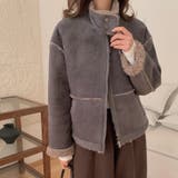 ゆるカワコーデ☆厚手ムートン風ジャケット | 17kg | 詳細画像1 