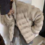 甘辛系ガールズ☆レトロ調フェイクミンクゆったり中綿ファーコート | 17kg | 詳細画像24