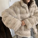 甘辛系ガールズ☆レトロ調フェイクミンクゆったり中綿ファーコート | 17kg | 詳細画像26
