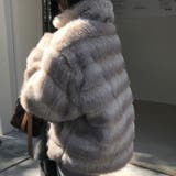 甘辛系ガールズ☆レトロ調フェイクミンクゆったり中綿ファーコート | 17kg | 詳細画像35