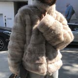 甘辛系ガールズ☆レトロ調フェイクミンクゆったり中綿ファーコート | 17kg | 詳細画像38