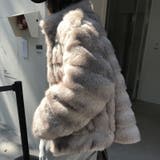 甘辛系ガールズ☆レトロ調フェイクミンクゆったり中綿ファーコート | 17kg | 詳細画像39