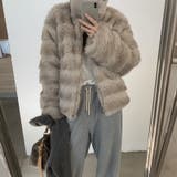 甘辛系ガールズ☆レトロ調フェイクミンクゆったり中綿ファーコート | 17kg | 詳細画像40