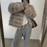 甘辛系ガールズ☆レトロ調フェイクミンクゆったり中綿ファーコート | 17kg | 詳細画像41