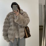 甘辛系ガールズ☆レトロ調フェイクミンクゆったり中綿ファーコート | 17kg | 詳細画像46