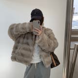 甘辛系ガールズ☆レトロ調フェイクミンクゆったり中綿ファーコート | 17kg | 詳細画像47