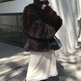 甘辛系ガールズ☆レトロ調フェイクミンクゆったり中綿ファーコート | 17kg | 詳細画像5