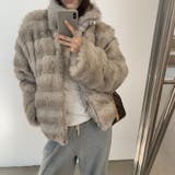 甘辛系ガールズ☆レトロ調フェイクミンクゆったり中綿ファーコート | 17kg | 詳細画像55