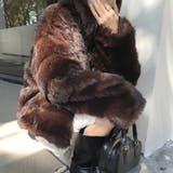 甘辛系ガールズ☆レトロ調フェイクミンクゆったり中綿ファーコート | 17kg | 詳細画像75