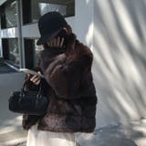 甘辛系ガールズ☆レトロ調フェイクミンクゆったり中綿ファーコート | 17kg | 詳細画像8